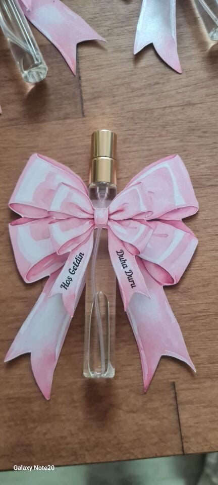 Hediyelik Kolonya ve kartı 15 ADET