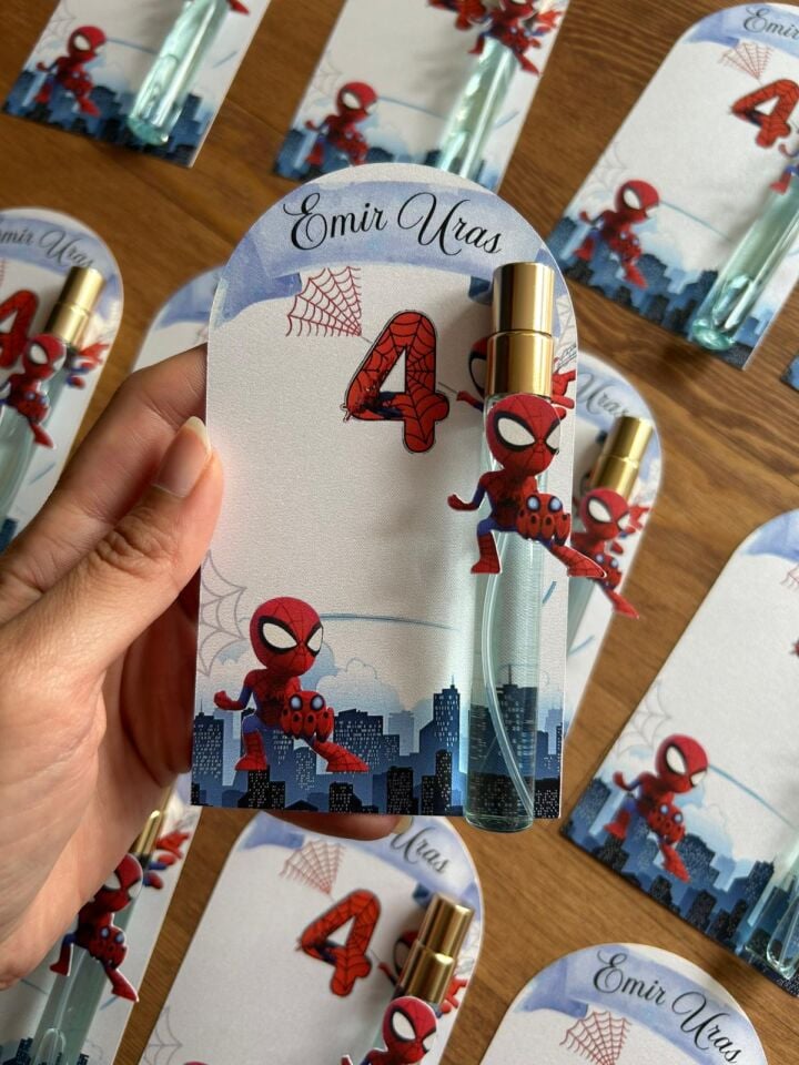 Hediyelik Kolonya ve kartı 15 ADET