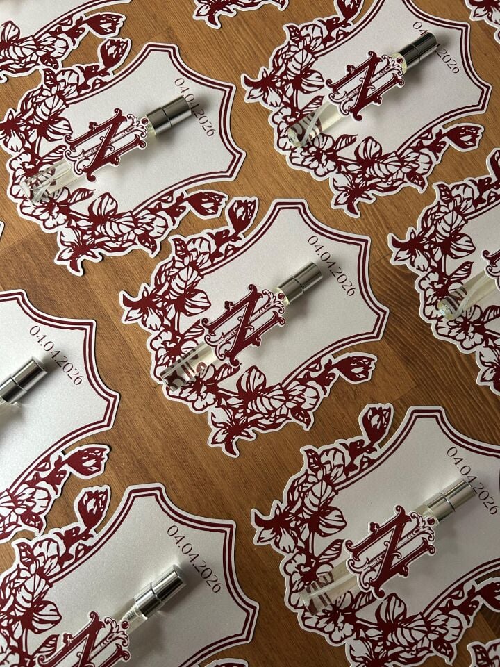 Hediyelik Kolonya ve kartı 15 ADET