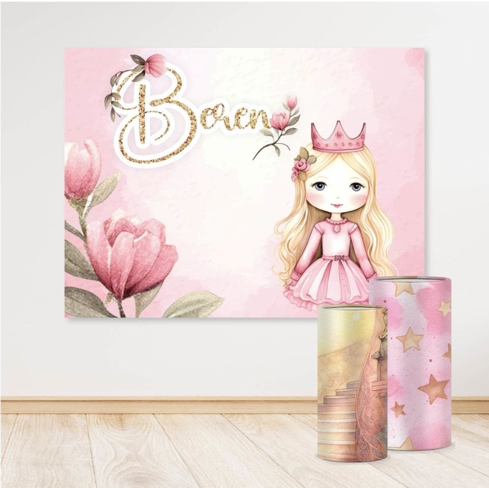 Prenses Konseptli Mini 4 Paket