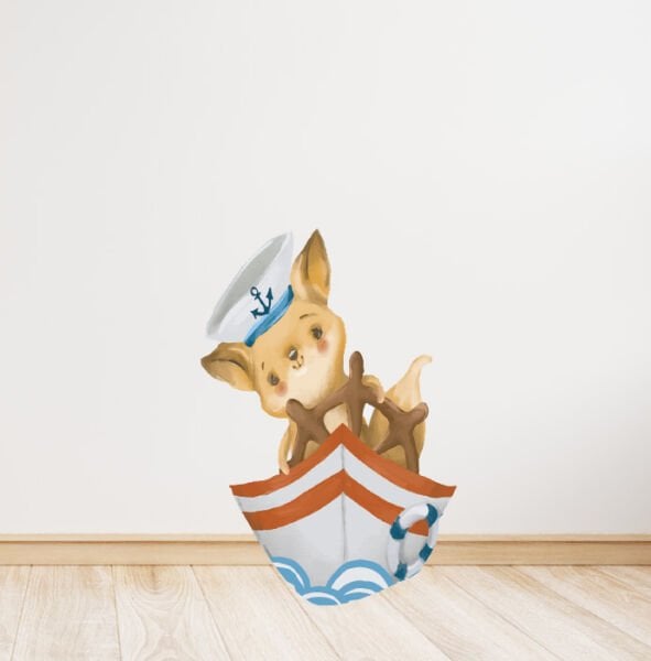 Denizci Temalı Ayaklı Pano