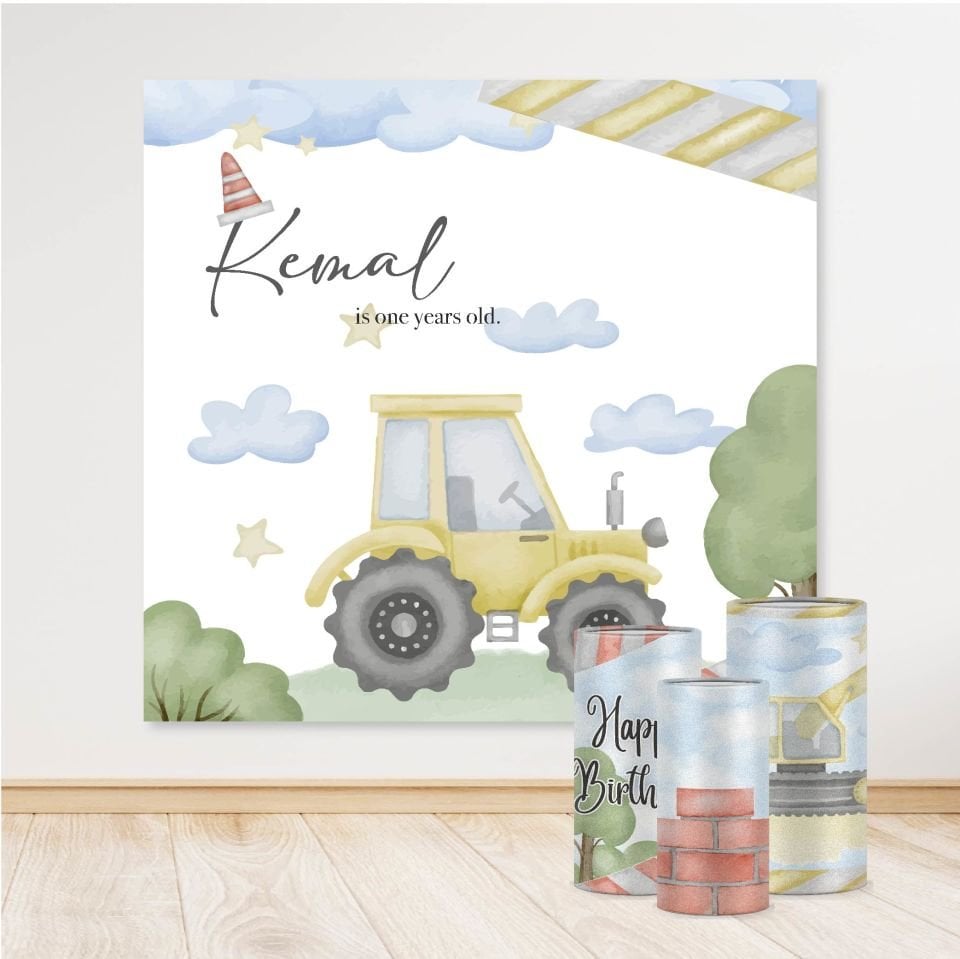 İnşaat Konseptli Efsane 4 Paket