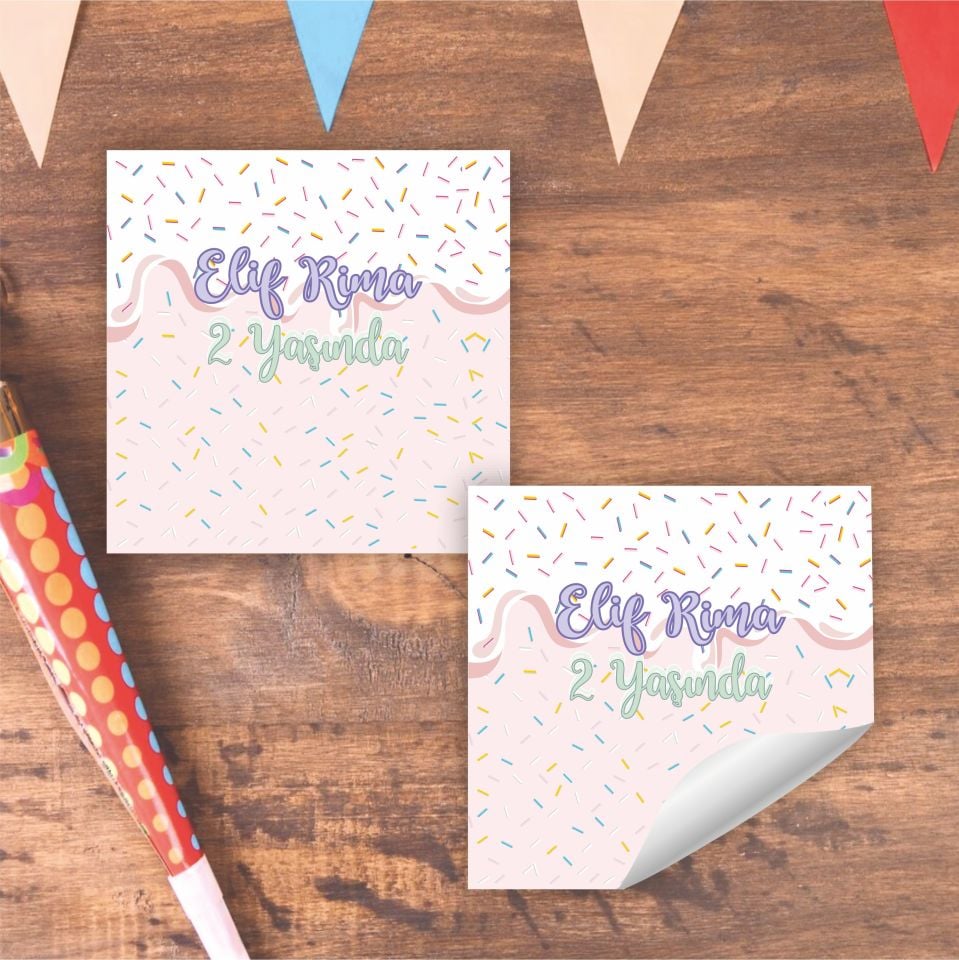 Yapışkanlı Etiket