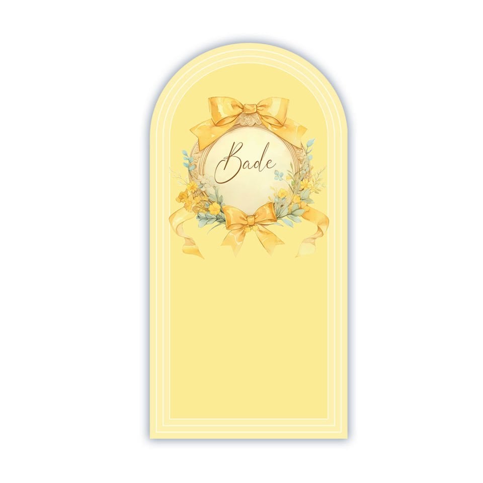 Edda Jumbo Tekli Pano - Sarı Çizgili