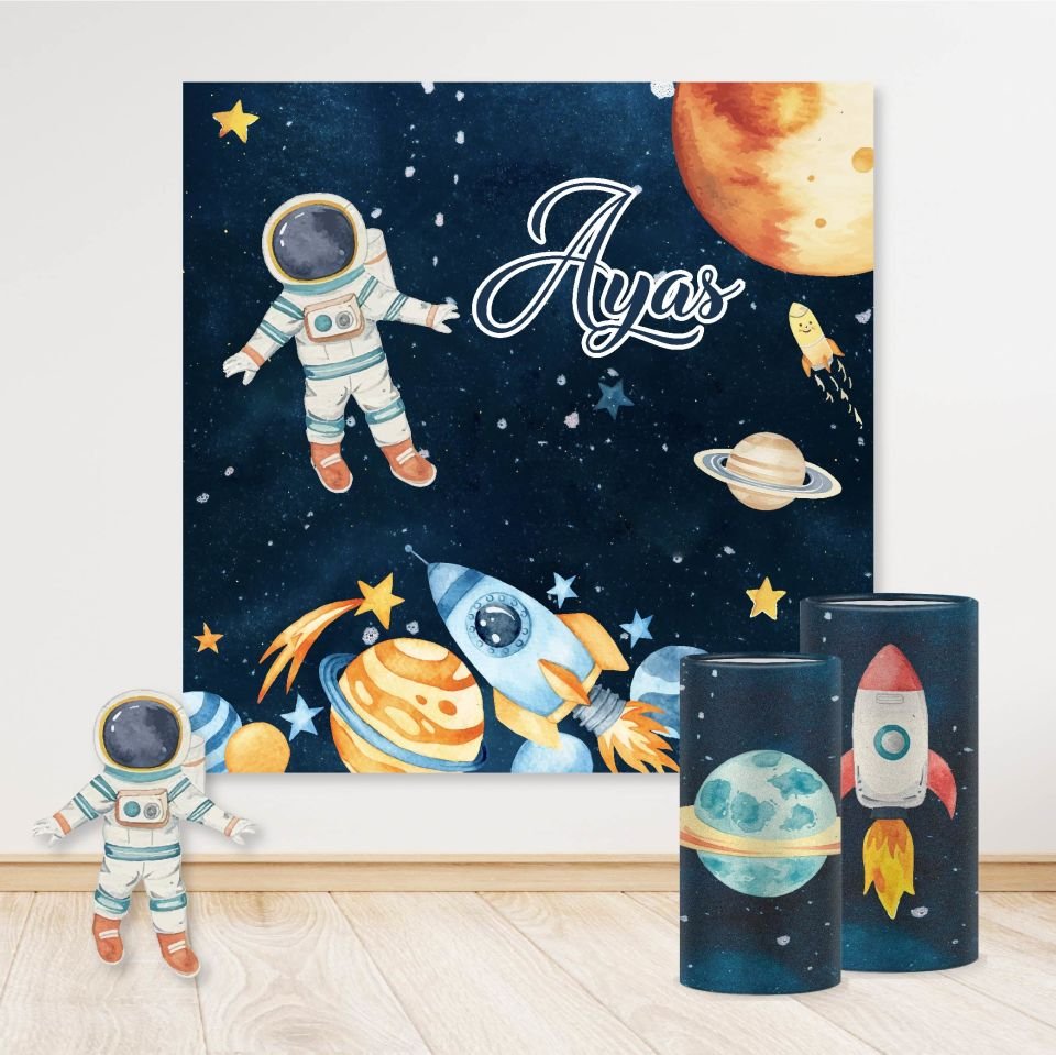 Uzay Konseptli Mega 4 Paket