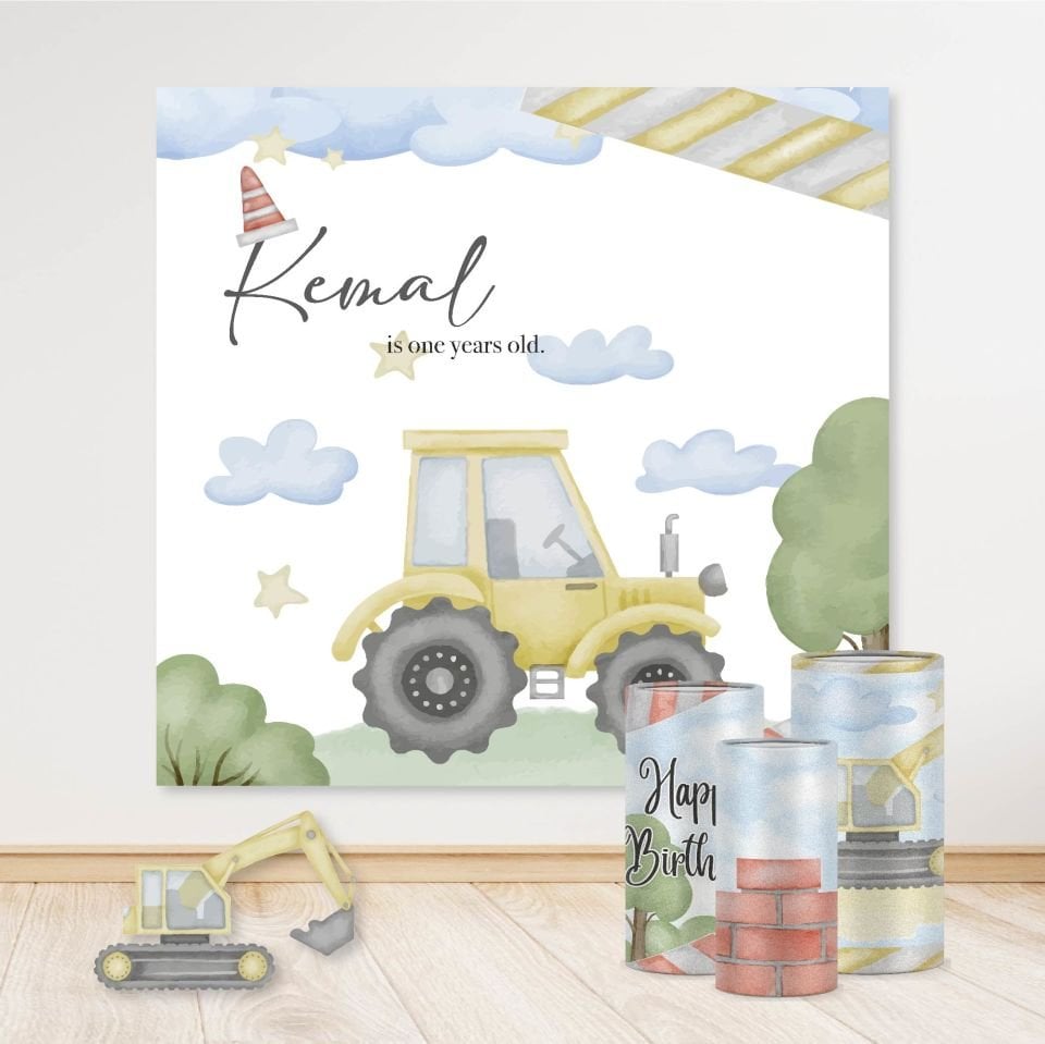 İnşaat Konseptli Mega 2 Paket