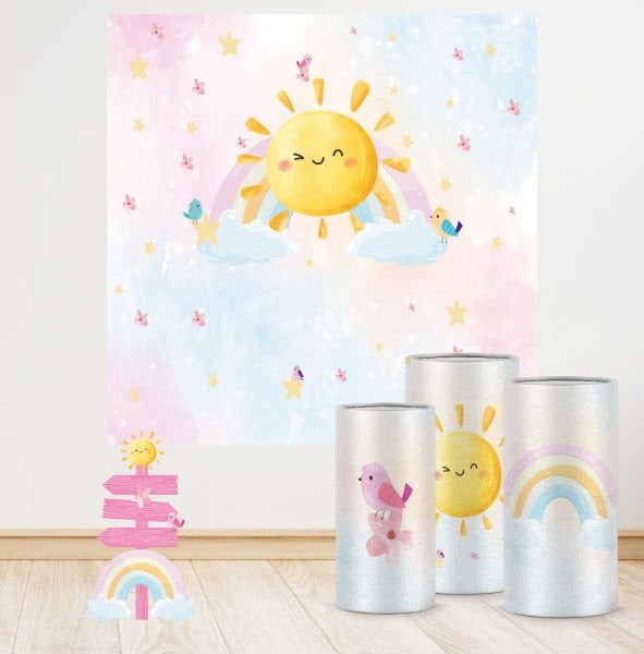 Güneş Gökkuşağı Teması Efsane 3 Paket