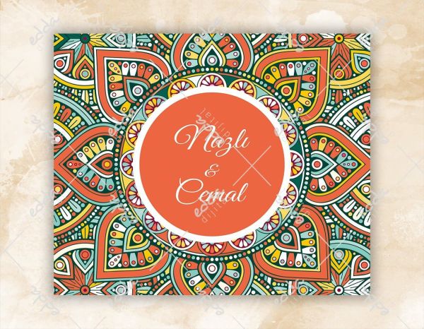 Renkli Desenli Dans Pisti Kaplaması