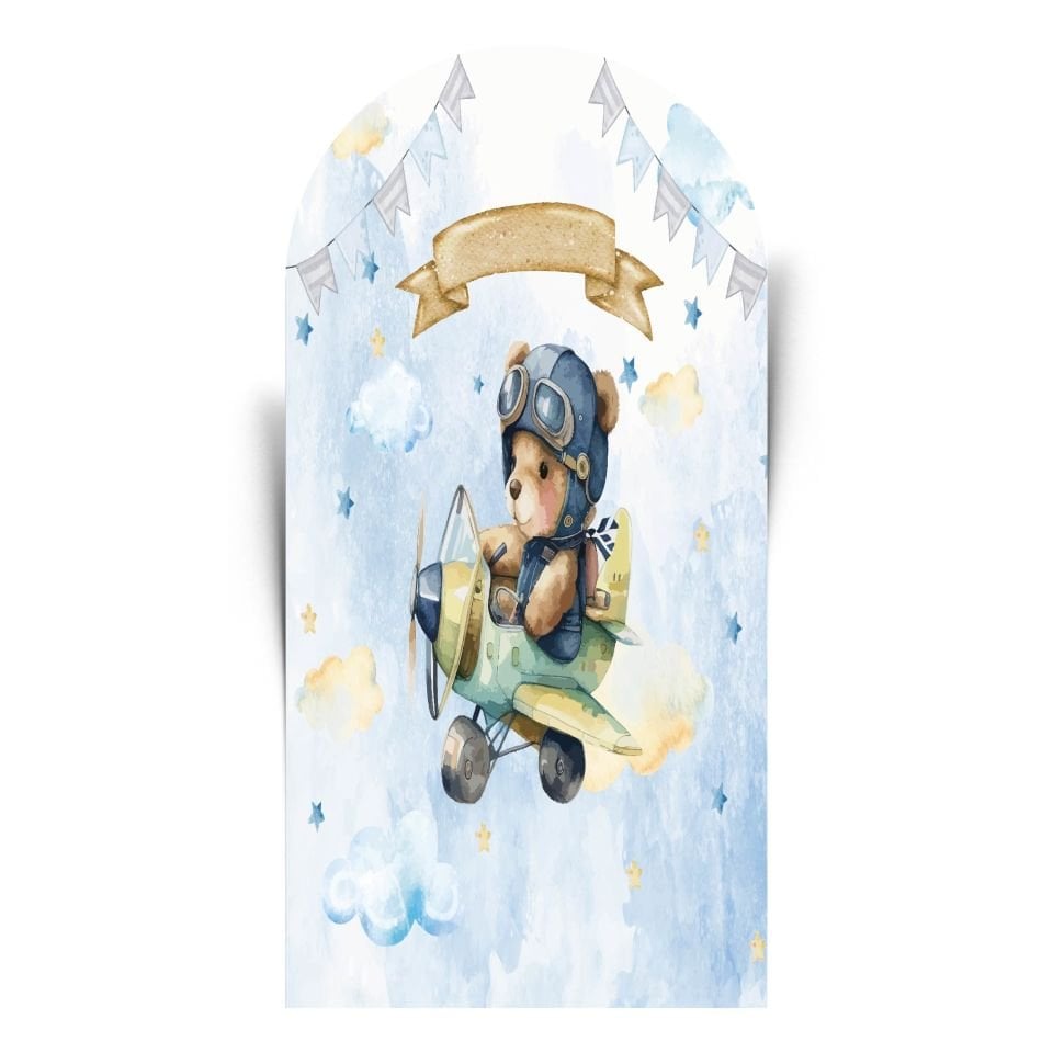 Edda Jumbo Tekli Pano - Pilot Ayıcık