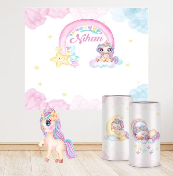 Unicorn Konseptli Mini 3 Paket