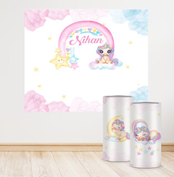 Unicorn Konseptli Mini 4 Paket