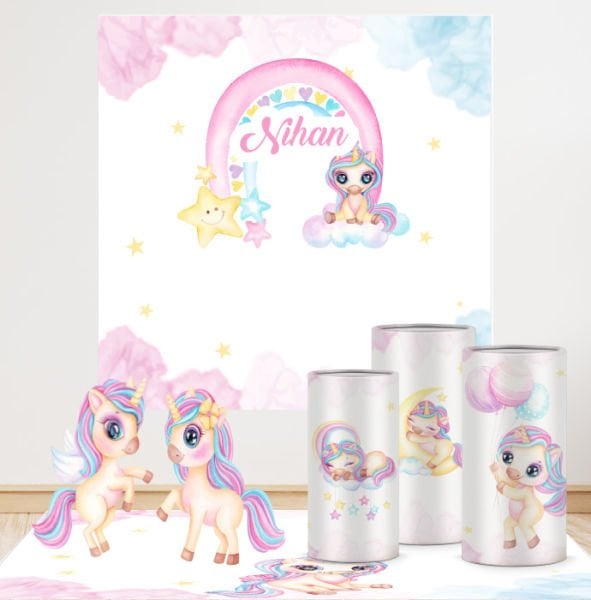 Unicorn Konseptli Mega 1 Paket