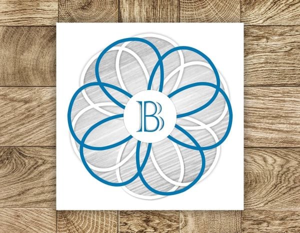 Mavi Halkalar Desende Dans Pisti Kaplaması