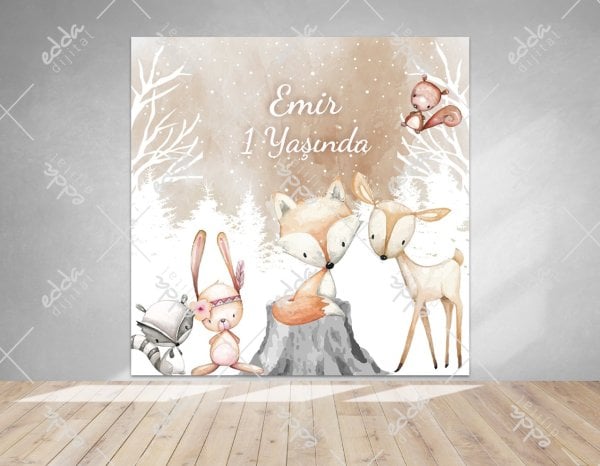 Woodland Temalı Afiş