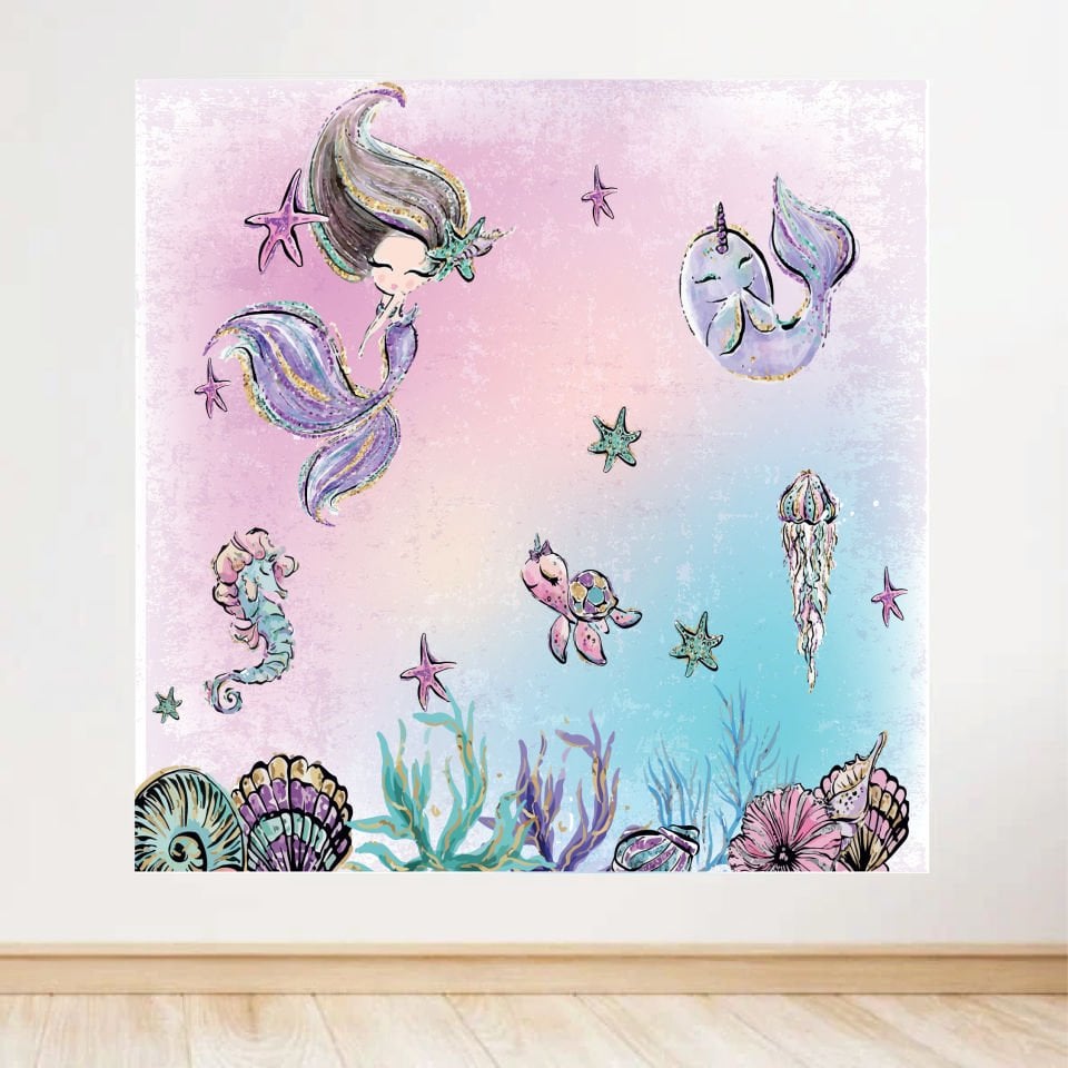 Deniz Kızı ve Deniz Altı Tema