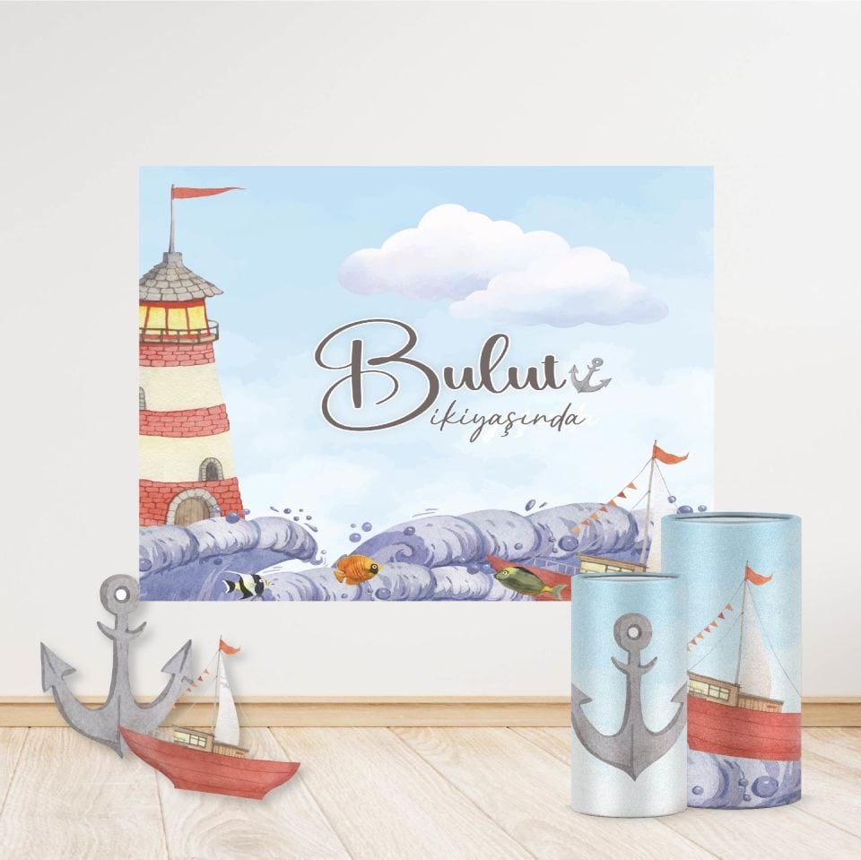 Denizci Konseptli Mini 2 Paket