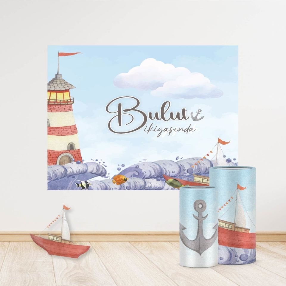 Denizci Konseptli Mini 3 Paket