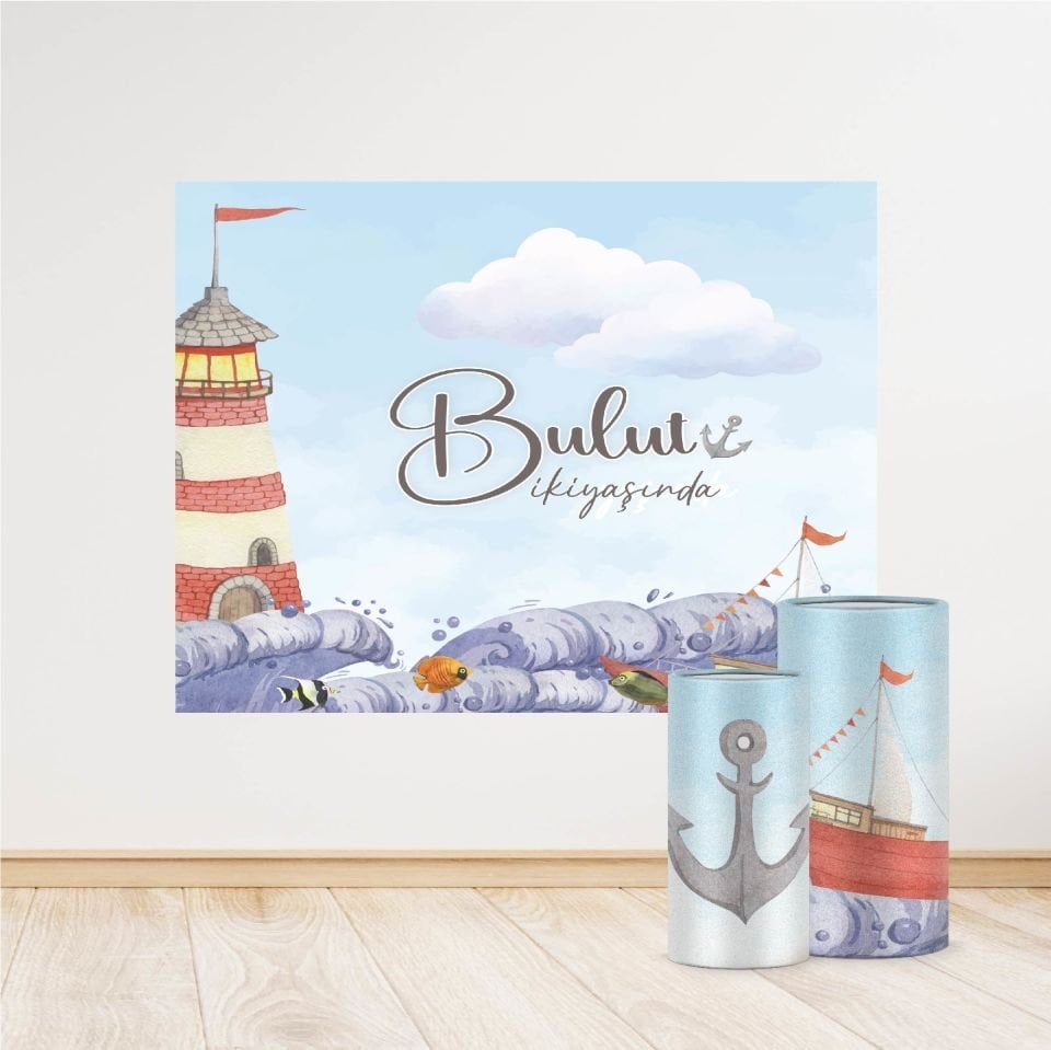 Denizci Konseptli Mini 4 Paket