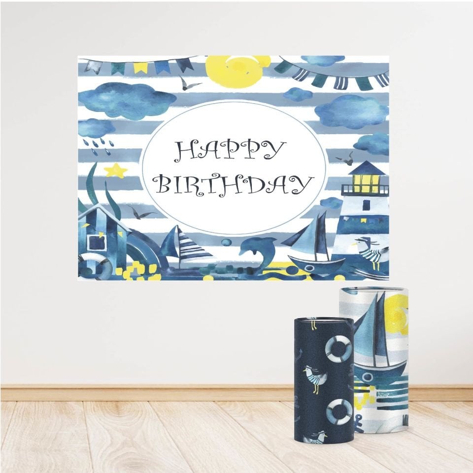 Denizci Konseptli Mini 4 Paket