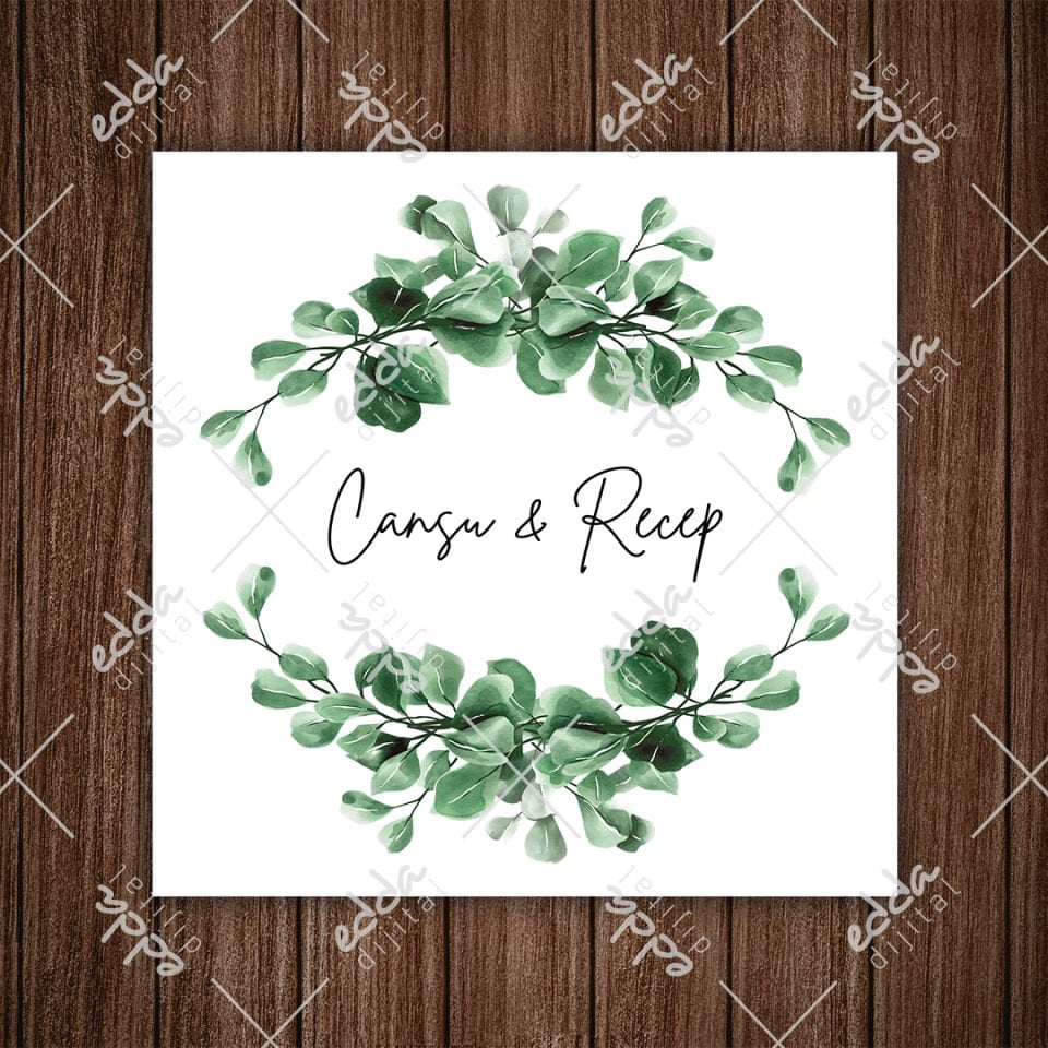 Çift Taraflı Yaprak Desenli Dans Pisti Kaplaması