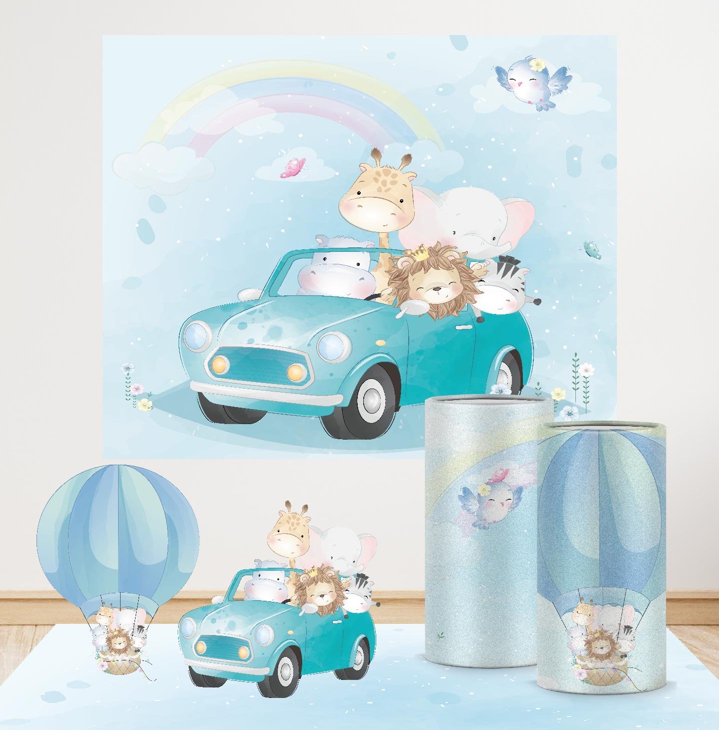 Sevimli Hayvanlar Konseptli Mini 1 Paket