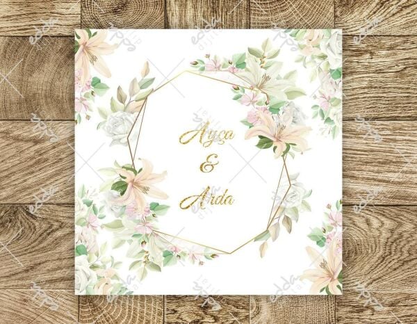 İlkbahar Çiçekleri Desenli Dans Pisti Kaplaması