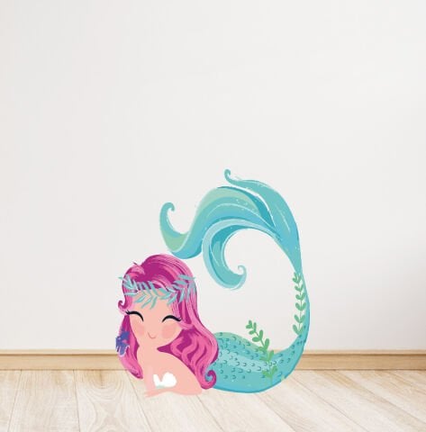 Denizkızı Temalı Ayaklı Pano