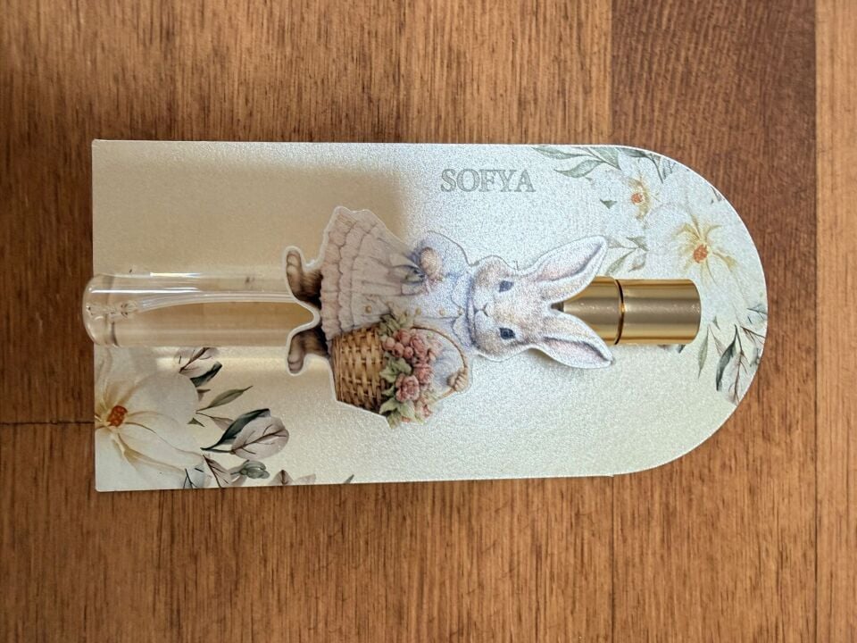 Hediyelik Kolonya ve kartı