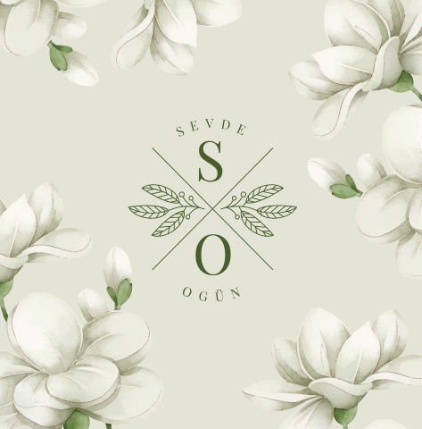 Beyaz Çiçek Desenli Dans Pisti Kaplaması