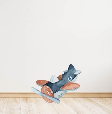 Uçak Temalı Ayaklı Pano