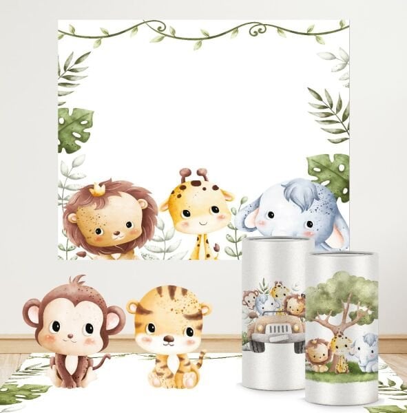 Cute Safari Konseptli Mini 1 Paket