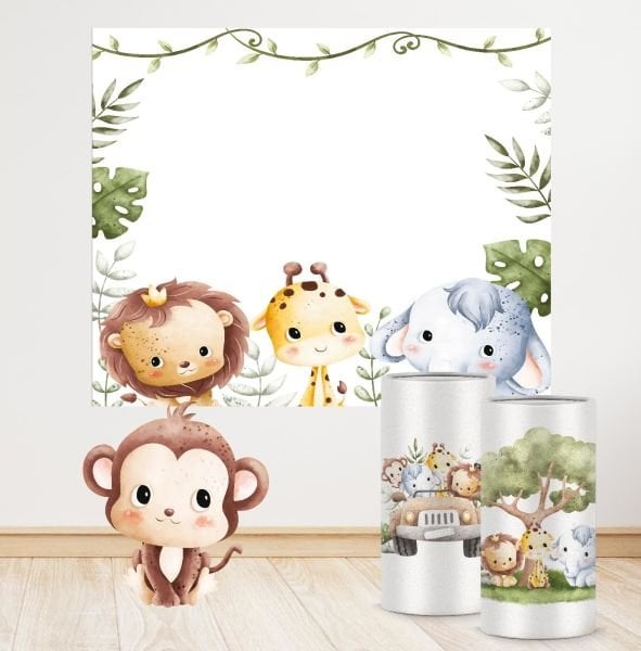 Cute Safari Konseptli Mini 3 Paket