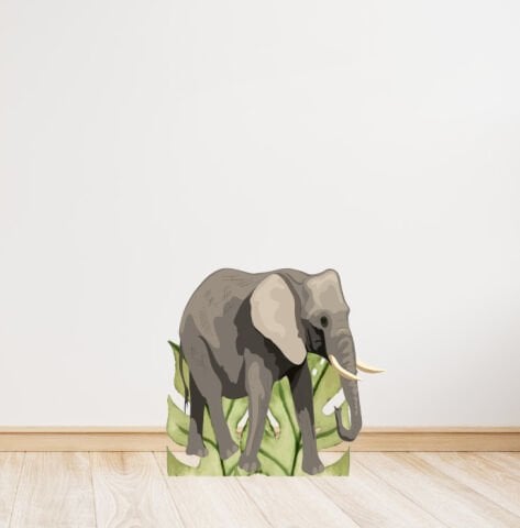 Safari Temalı Ayaklı Pano