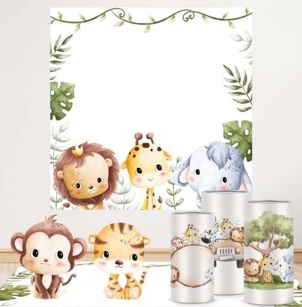 Cute Safari Konseptli Mega 1 Paket