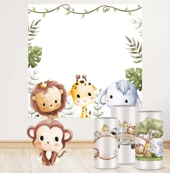 Cute Safari Konseptli Mega 2 Paket