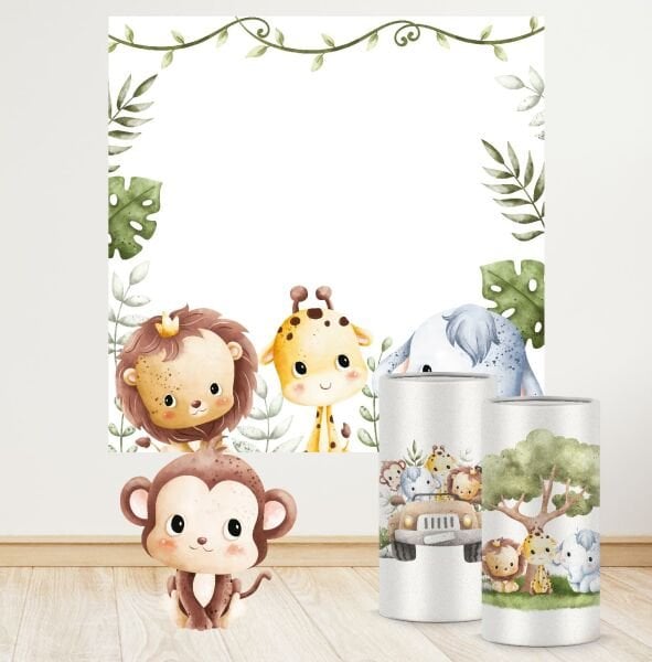 Cute Safari Konseptli Mega 4 Paket