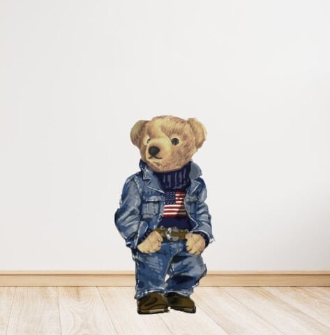 Ayıcık Temalı Ayaklı Pano