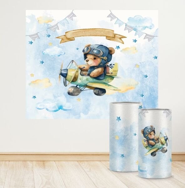 Pilot Ayıcık Konseptli Mini 4 Paket