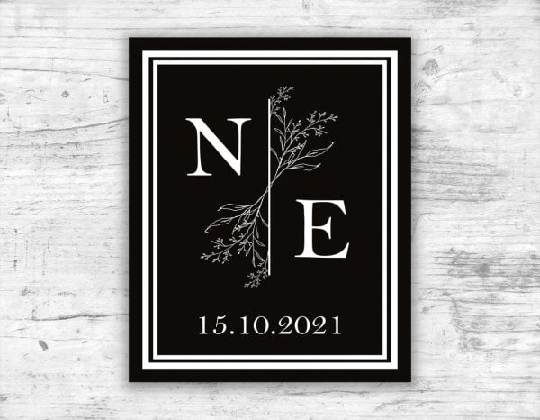 Beyaz Çizgili Yapraklı Dans Pisti Kaplaması