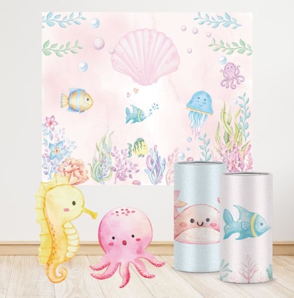 Sevimli Denizaltı Konseptli Mini 2 Paket