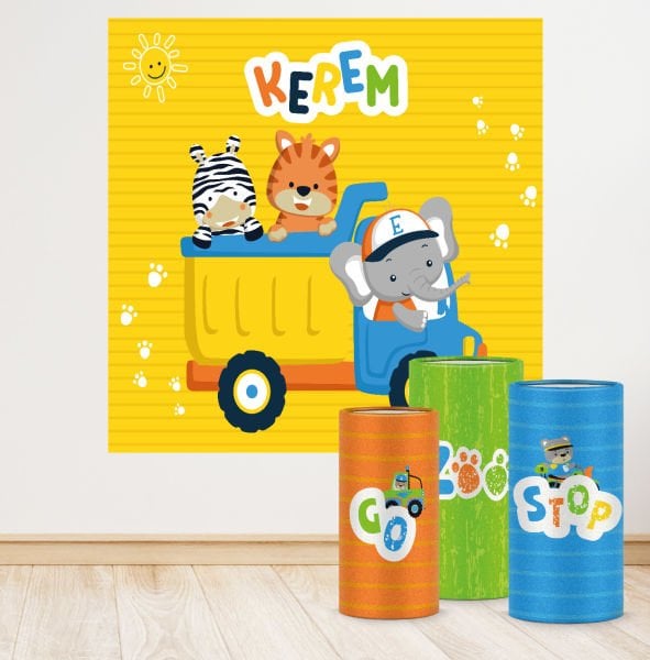 Cute Cars Konseptli Efsane 4 Paket