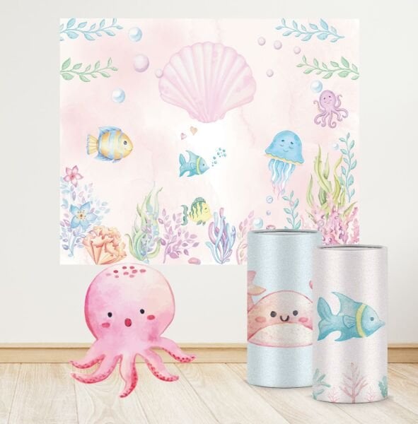 Sevimli Denizaltı Konseptli Mini 3 Paket