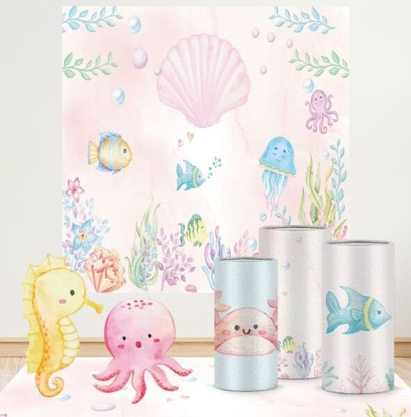 Sevimli Denizaltı Konseptli Efsane 1 Paket