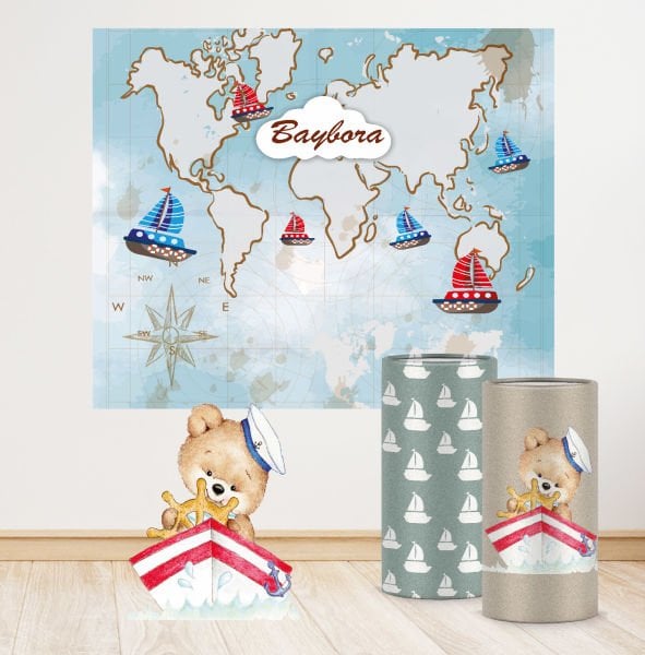 Denizci Konseptli Mini 3 Paket