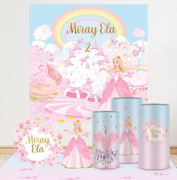 Prenses Konseptli Mega 3 Paket