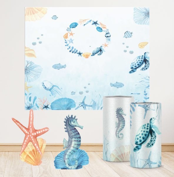 Deniz Altı Temalı Mini 2 Paket