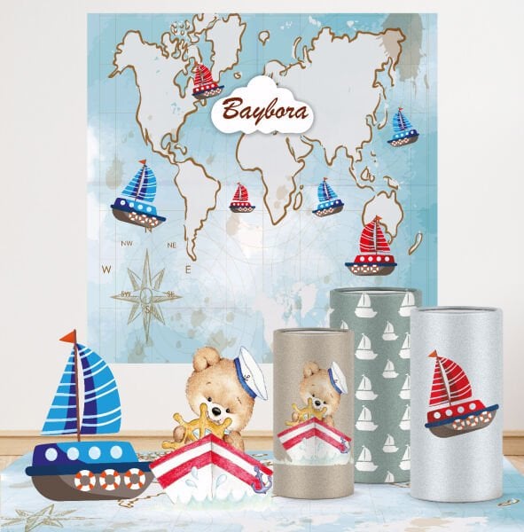 Denizci Konseptli Mega 3 Paket