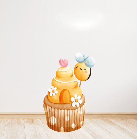 Arı Temalı Ayaklı Pano