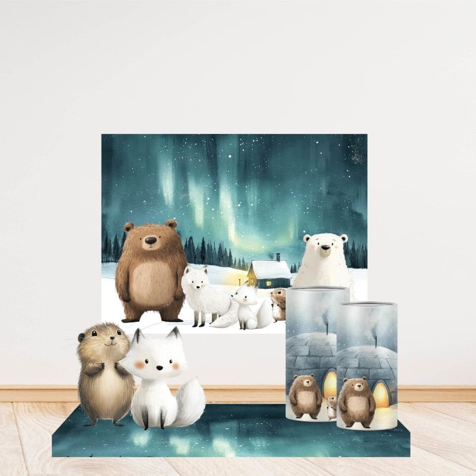 Kutup Ayısı Konseptli Mini 1 Paket