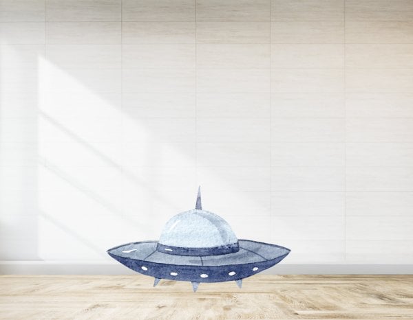 Uzay  Mekiği Temalı Ayaklı Pano